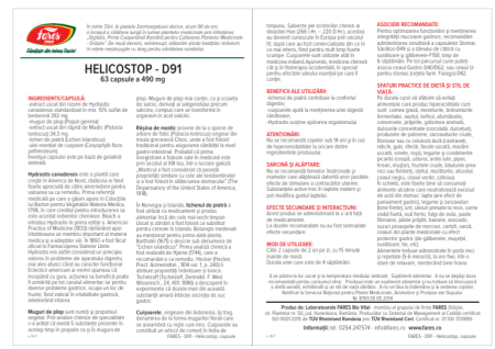 HELICOSTOP D91, 63 capsule, Fares [3]