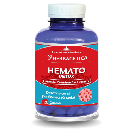 HematoDetox, capsule, Herbagetica la Nana Plafar [4]