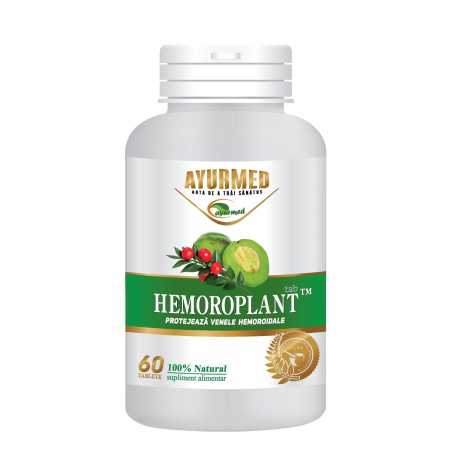 SUPLIMENTE AYURVEDICE - HEMOROPLANT vene hemoroidale, Ayurmed  la Nana Plafar