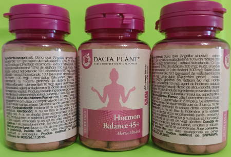 Hormon Balance 45+ Sublima, 60 comprimate, Dacia Plant [1]