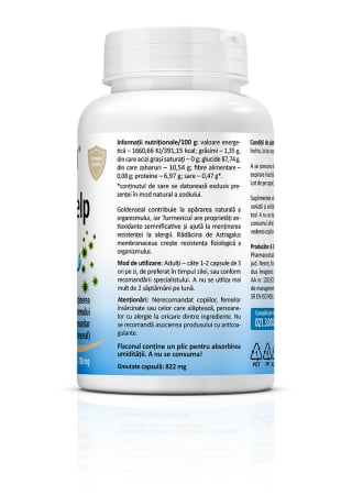 ImmunoHelp, 45 capsule, Zenyth la Nana Plafar [1]