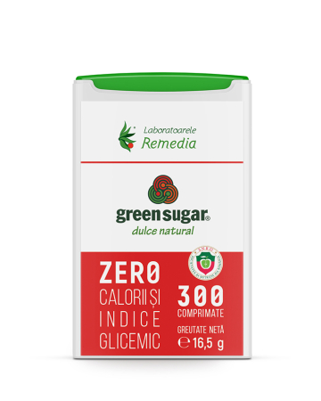 PRODUSE ALIMENTARE - INDULCITOR GREEN SUGAR DISPENSER 300 comprimate Remedia la Nana Plafar