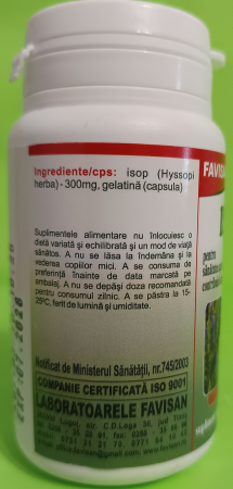 Isop, 40 capsule, Favisan [2]
