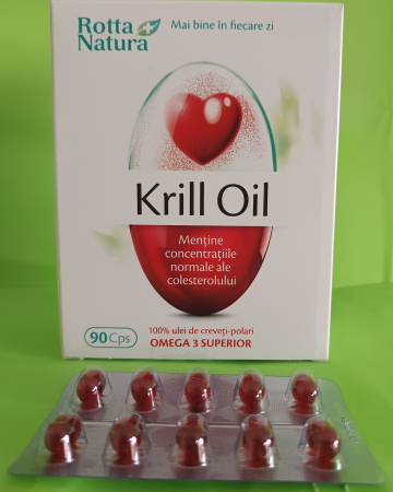 neuroprotector - KRILL OIL 500 mg OMEGA 3, Rotta Natura la Nana Plafar