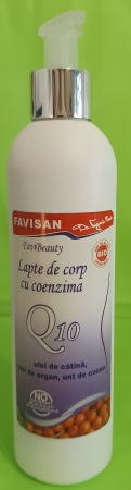 ingrijirea Corpului - LAPTE de CORP BIO, cu Coenzima Q10, 200 ml, Favisan