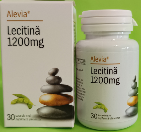 LECITINA 1200MG capsule moi, Alevia [1]