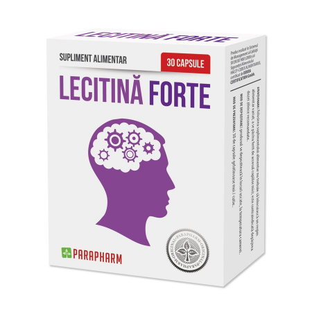 metabolism celular - LECITINA FORTE 500mg,  Parapharm