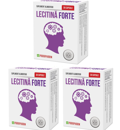 Glicemie - LECITINA FORTE 500mg,  Parapharm la Nana Plafar