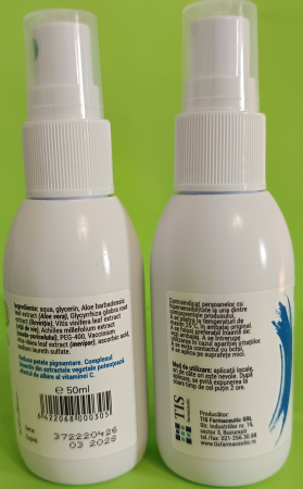 Lotiune de fata contra petelor Q4U, 50 ml, Tis Farmaceutic la Nana Plafar [1]