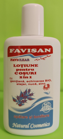 Lotiune pentru cosuri 2in1 Faviclear, 70 ml, Favisan la nana plafar [1]