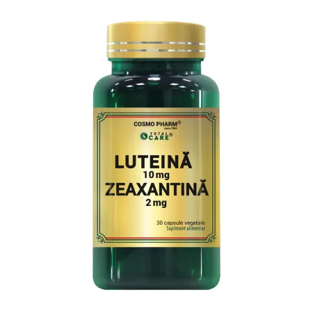 degenerescenta maculara - Luteina 10mg Zeaxantina 2mg, Cosmopharm