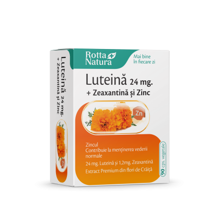 Luteina, 6 mg, 30 capsule, Rotta Natura [3]