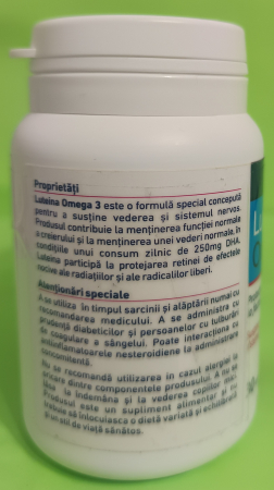 Luteina Omega 3, 30 capsule, Bio Synergie [3]