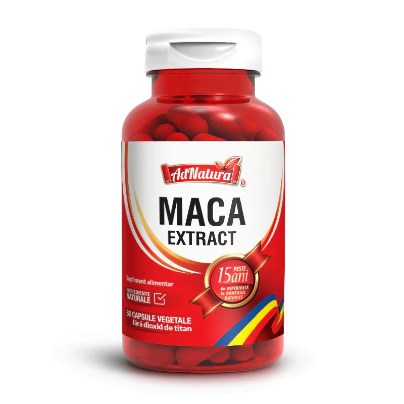neuroregenerator adulti - MACA Extract 400mg, AdNatura la Nana Plafar