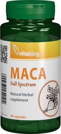 MACA EXTRACT 500mg, 90 capsule, Vitaking [1]
