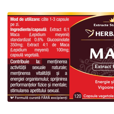 MACA EXTRACT, Herbagetica [3]