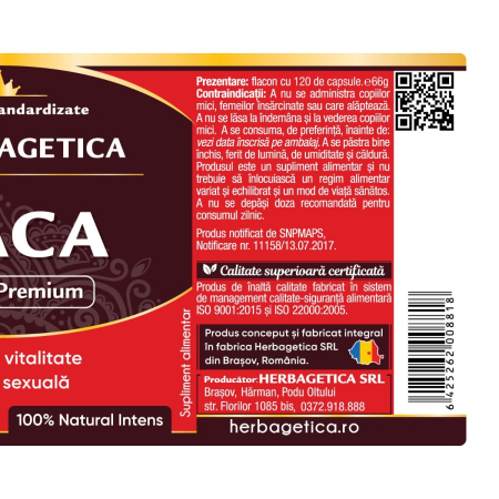 MACA EXTRACT, Herbagetica [4]