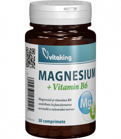 Stare de bine - MAGNE B6, 150mg, 30 comprimate, Vitaking