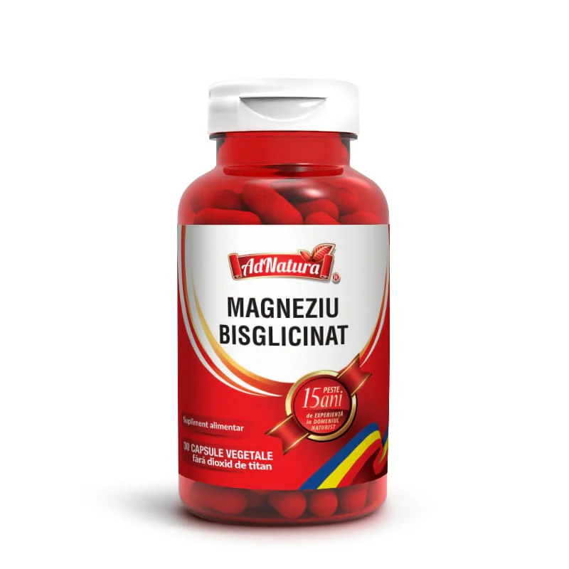 Articulatii si sistemul osos - MAGNEZIU BISGLICINAT 145 MG AdNatura la Nana Plafar