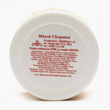 Masca nutritiva de fata Cleopatra, 50ml - APIDAVA [2]