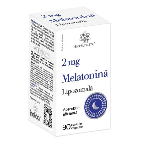 MELATONINA 3mg, 30 comprimate, BioSunLine Helcor [4]