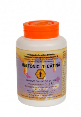 adulti - Meltonic Catina-Tonic General, antistres, 50 comprimate (60gr), Institutul Apicol