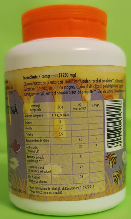 Meltonic Catina-Tonic General, antistres, 50 comprimate (60gr), Institutul Apicol [2]