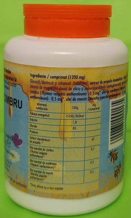 MELTONIC Cimbru-Tonic Digestiv, 50 comprimate (60gr), Institutul Apicol la Nana Plafar [1]