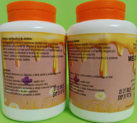 Meltonic Paducel-Tonic Cardiovascular, 50 comprimate (60gr), Institutul Apicol [3]