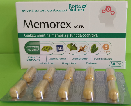 MEMOREX ACTIV, 30 capsule, Rotta Natura la Nana Plafar [2]