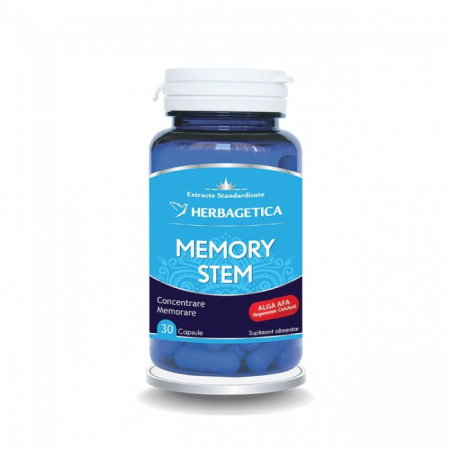 metabolism celular - MEMORY STEM, 30 capsule, Herbagetica