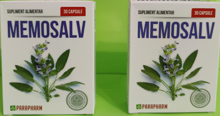 MEMOSALV pentru MEMORIE, 30 capsule, Parapharm [1]