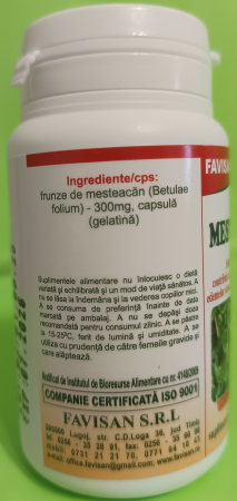 MESTEACAN 300mg, 40 capsule, Favisan [1]