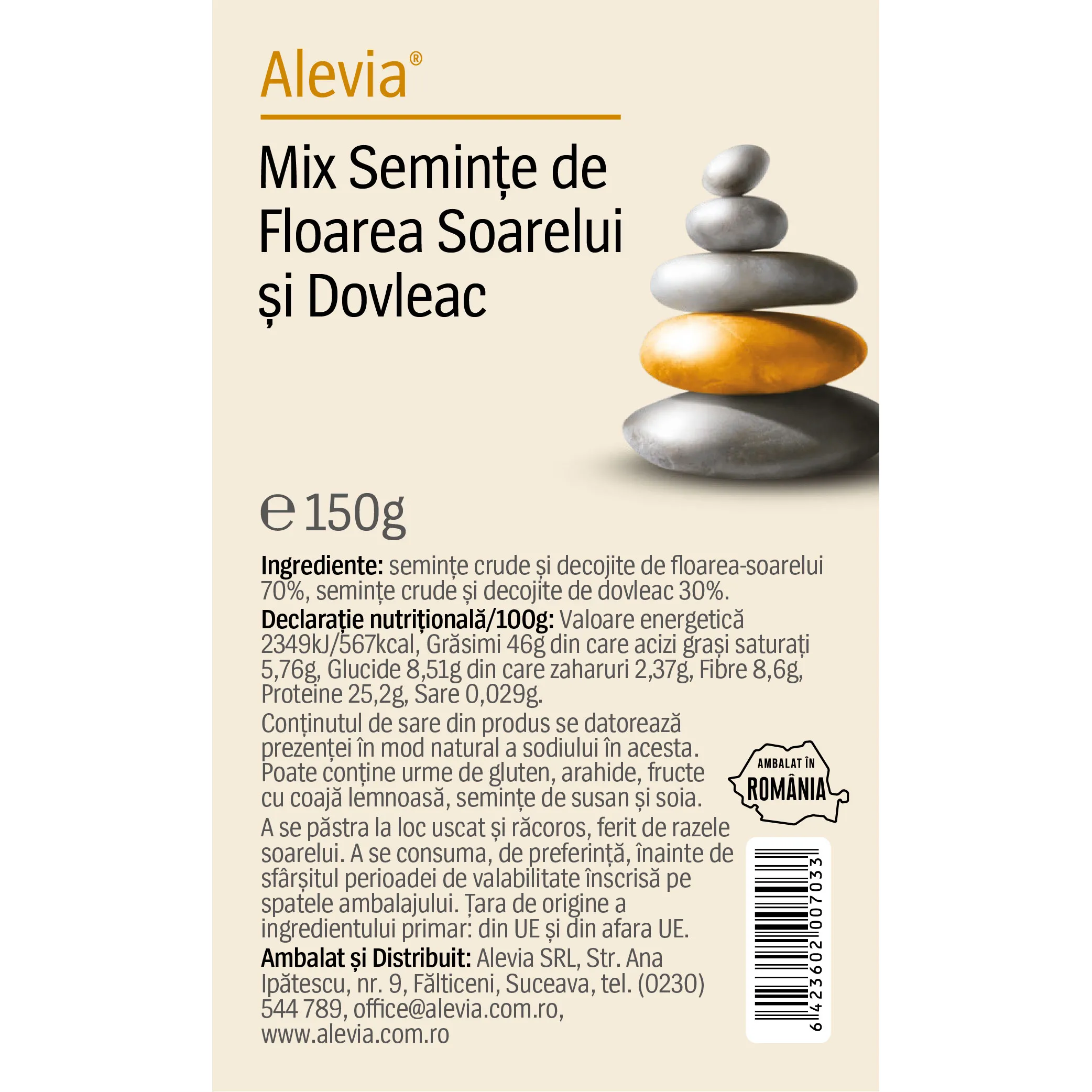 Mix SEMINTE de Floarea Soarelui și Dovleac, Alevia la Nana Plafar [1]