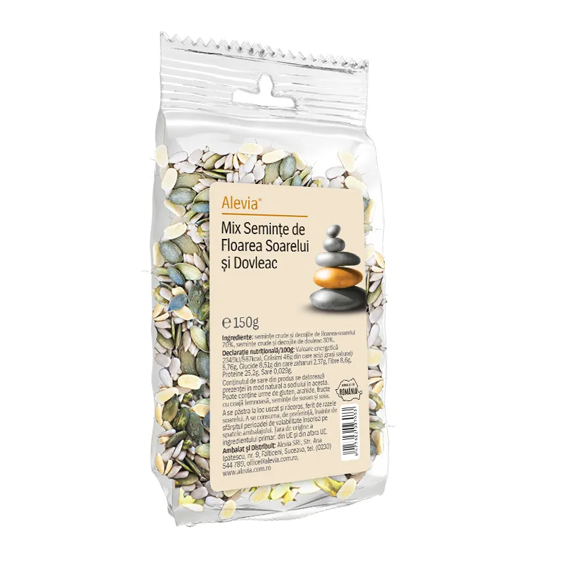 Mix SEMINTE de Floarea Soarelui și Dovleac, Alevia la Nana Plafar