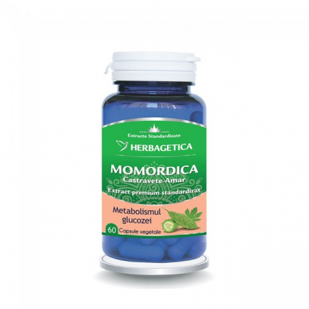 MOMORDICA 450 mg Extract Castravete Amar, Herbagetica [3]