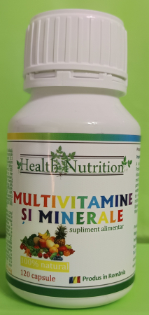 vitamine - MULTIVITAMINE SI MINERALE 120 capsule Health Nutrition la Nana Plafar