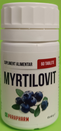 Diabet - MYRTILOVIT pentru DIABET, 60 tablete dizolvabile, Parapharm