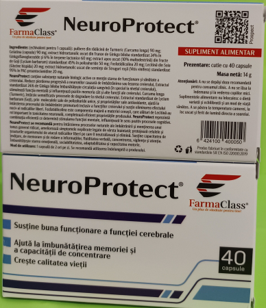 NeuroProtect, capsule FarmaClass la Nana Plafar [1]