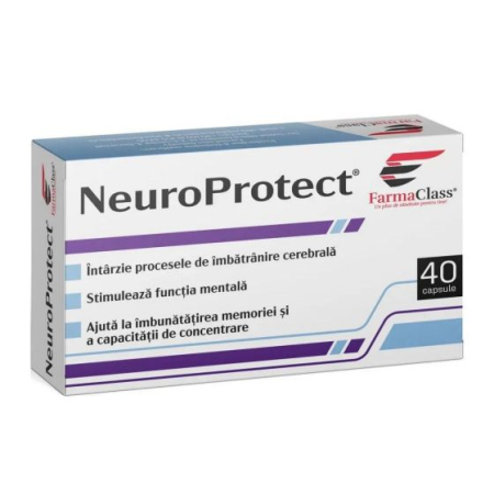 afectiuni Neurodegenerative - NeuroProtect, capsule FarmaClass la Nana Plafar