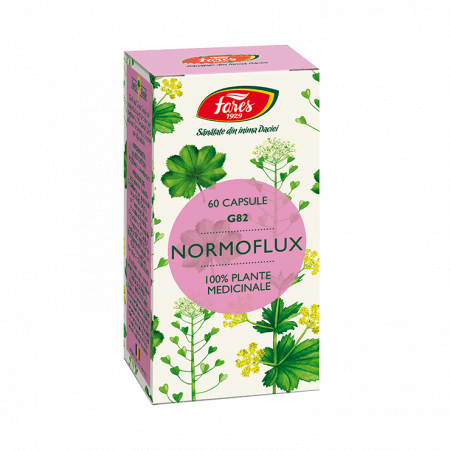 NORMOFLUX G82, 60 capsule, Fares
