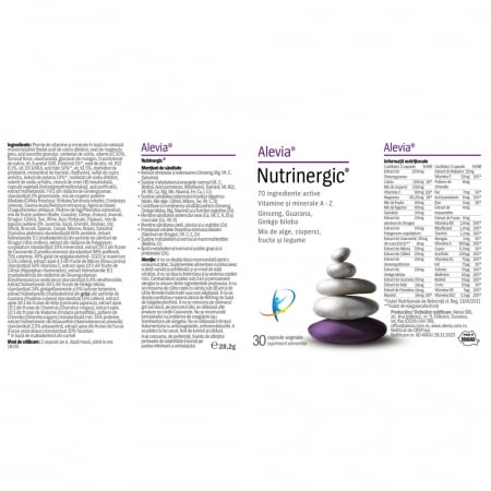 Nutrinergic, 30 capsule vegetale, Alevia [1]