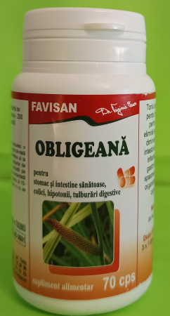 colici - Obligeana, 70 capsule, Favisan