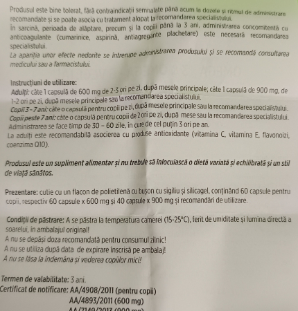 Omega 3 & Omega 6 Vegetal 900 mg, 40 capsule moi, Hofigal [3]