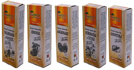 PACHET EXTRACTE NATURALE FARA ALCOOL 200 ml Natura Plant la Nana Plafar