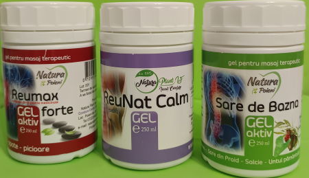 PACHET GEL AKTIV 3 BUC X 250ml Natura Plant la Nana Plafar