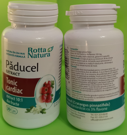 PADUCEL EXTRACT tonic cardiac Rotta Natura la Nana Plafar [4]