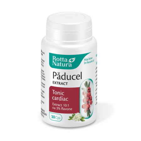 afectiuni CARDIOVASCULARE - PADUCEL EXTRACT tonic cardiac Rotta Natura la Nana Plafar