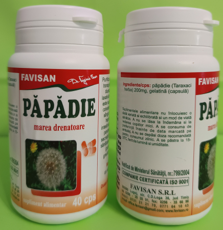 Papadie, 40 capsule, Favisan la Nana Plafar [2]