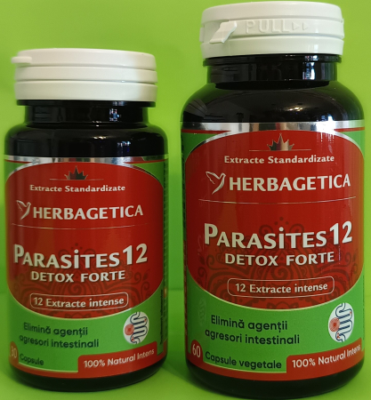 PARASITES 12 Detox Forte, Herbagetica [4]